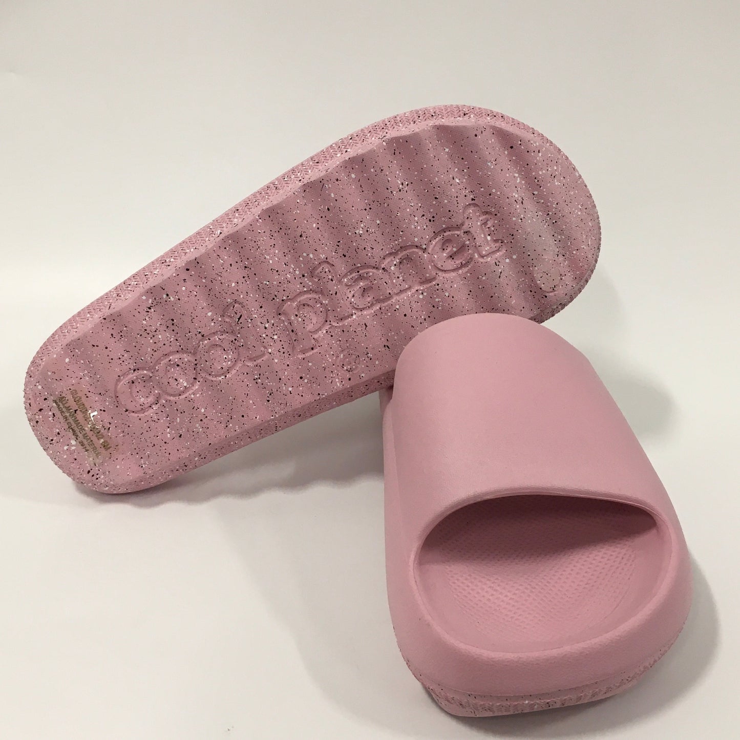 Pink Sandals Flats Steve Madden, Size 8