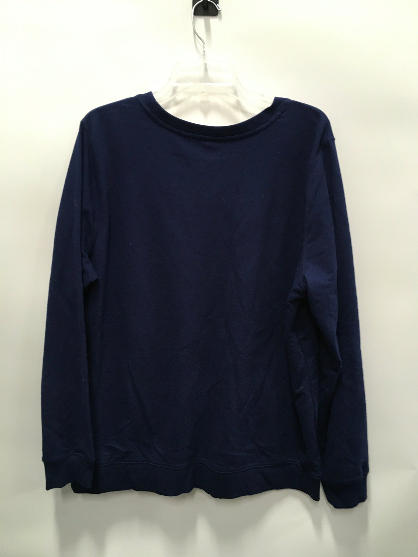 Blue Sweatshirt Crewneck St Johns Bay, Size 1x