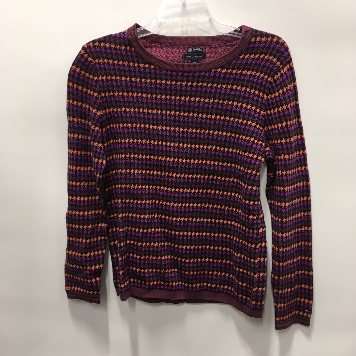 Purple Sweater Tommy Hilfiger, Size L