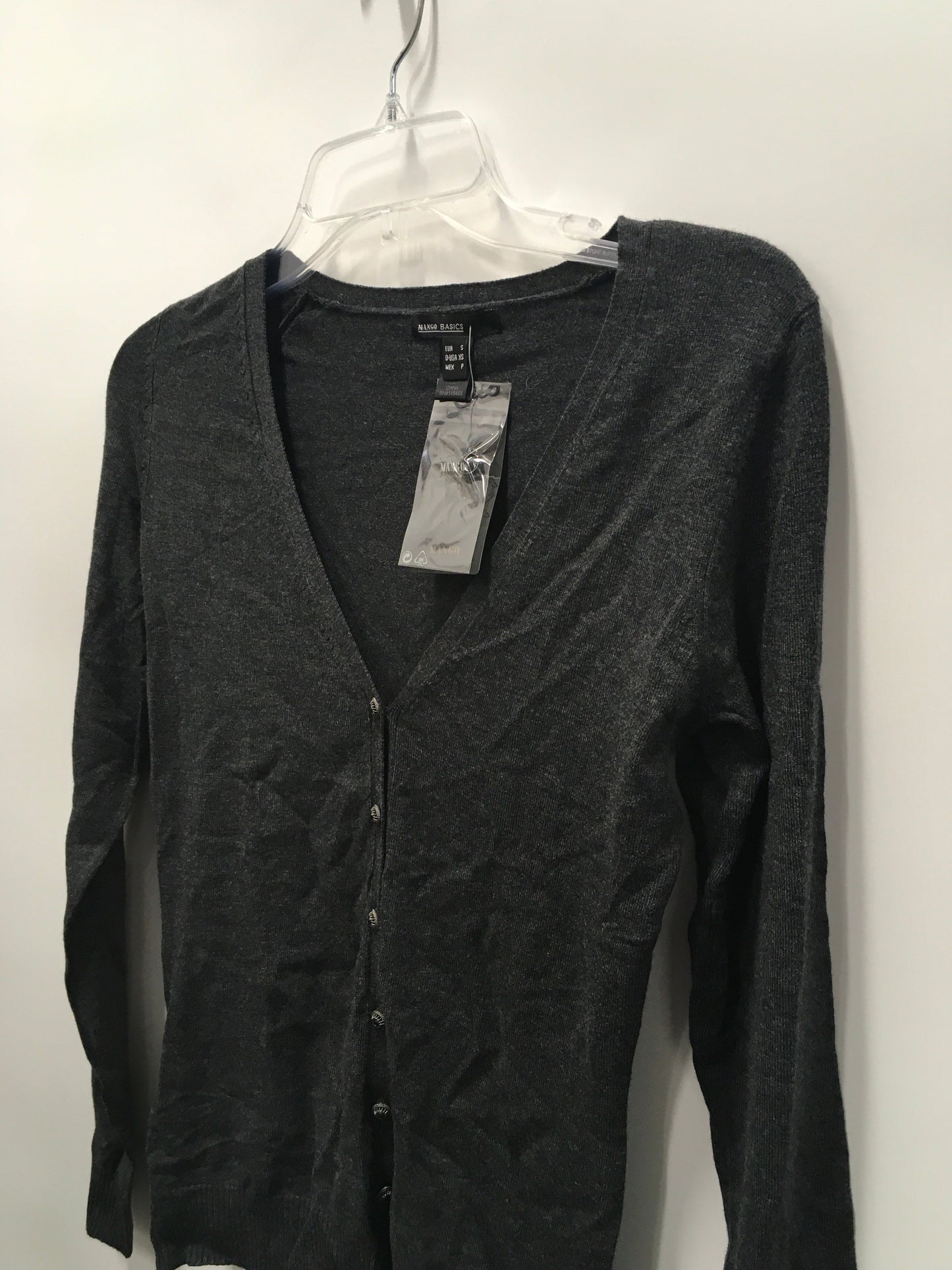 Grey Cardigan Clothes Mentor, Size S