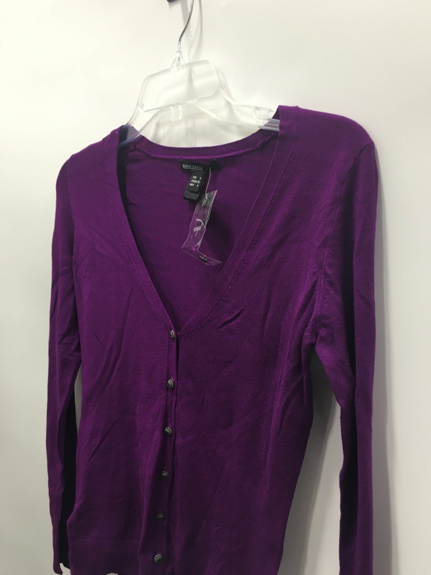 Purple Cardigan Mango, Size Xs