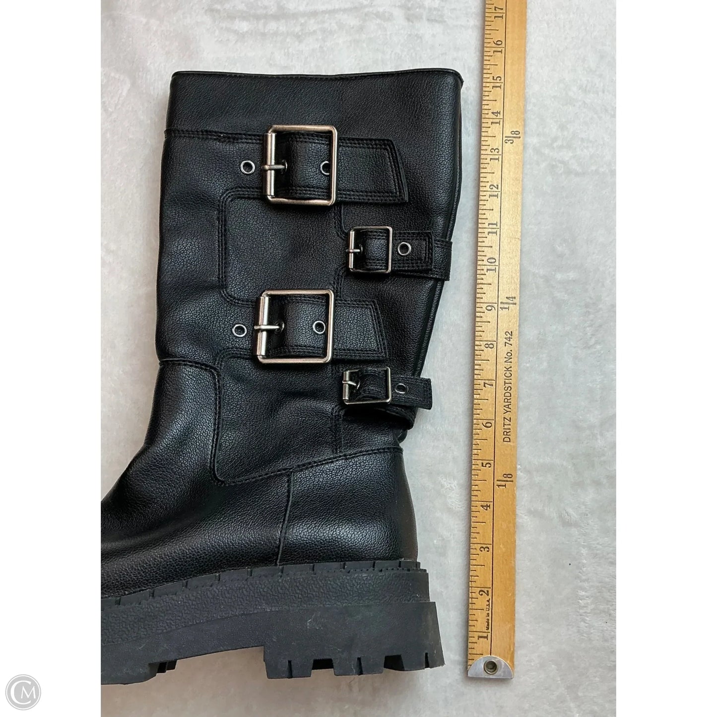 Boots Combat By Zara In Black, Size: 10