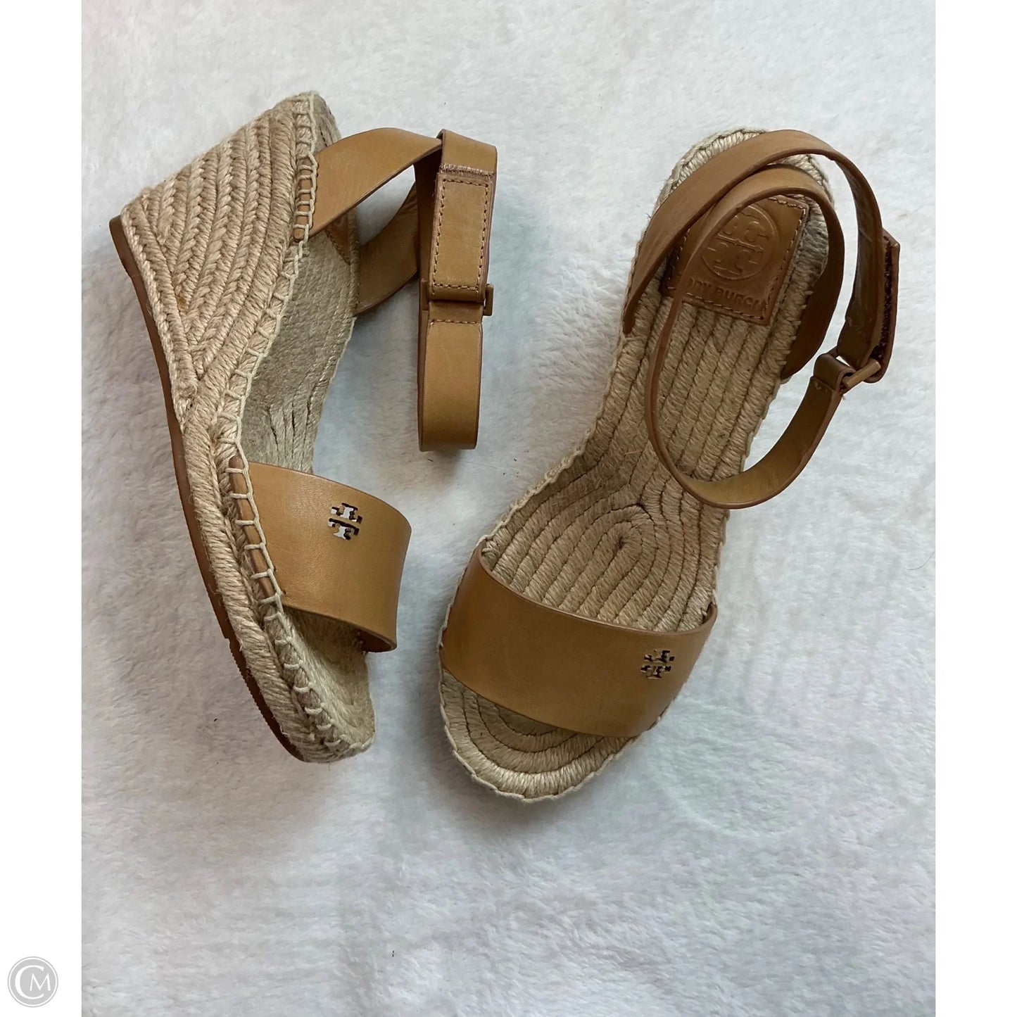Sandals Designer By Tory Burch In Brown, Size: 6