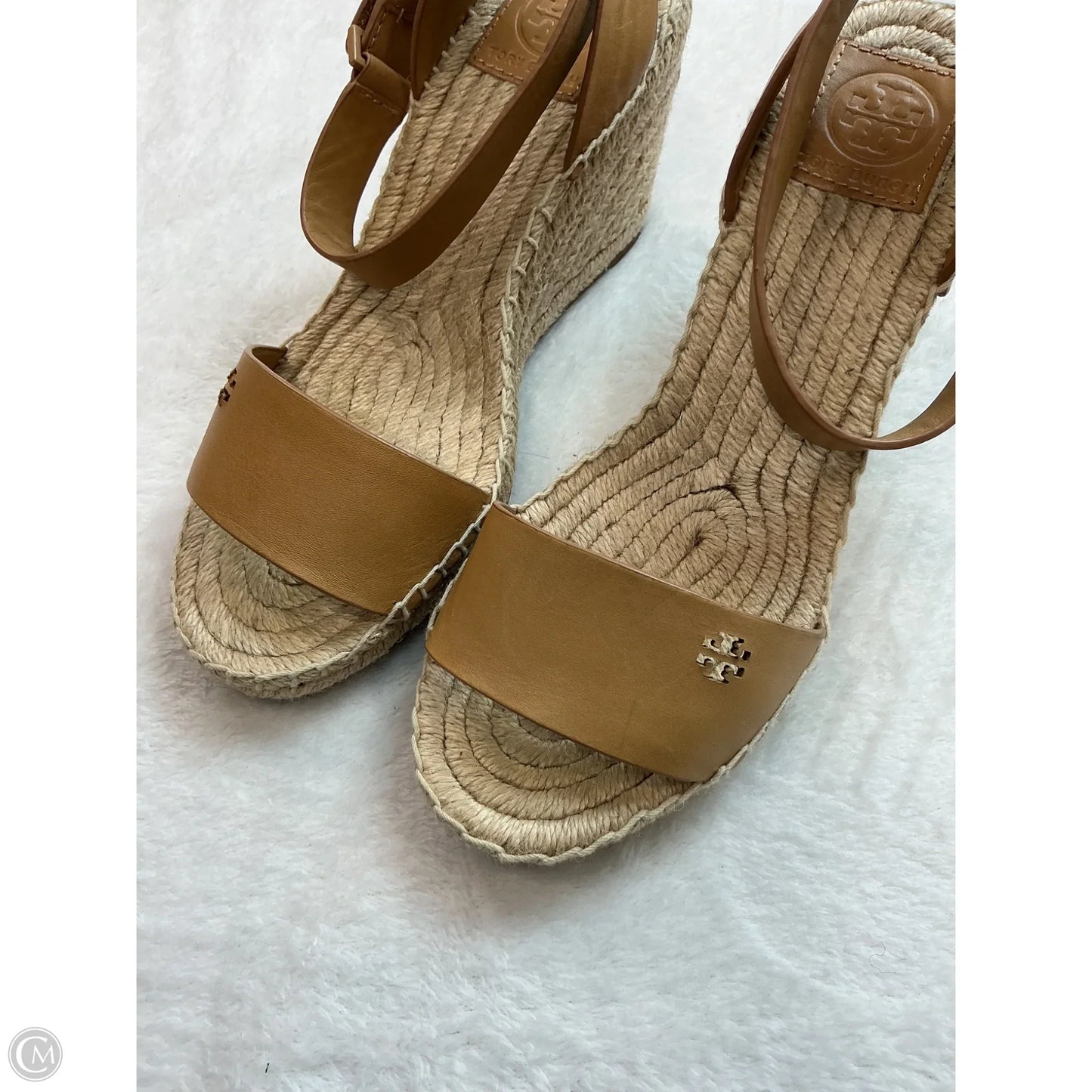 Sandals Designer By Tory Burch In Brown, Size: 6