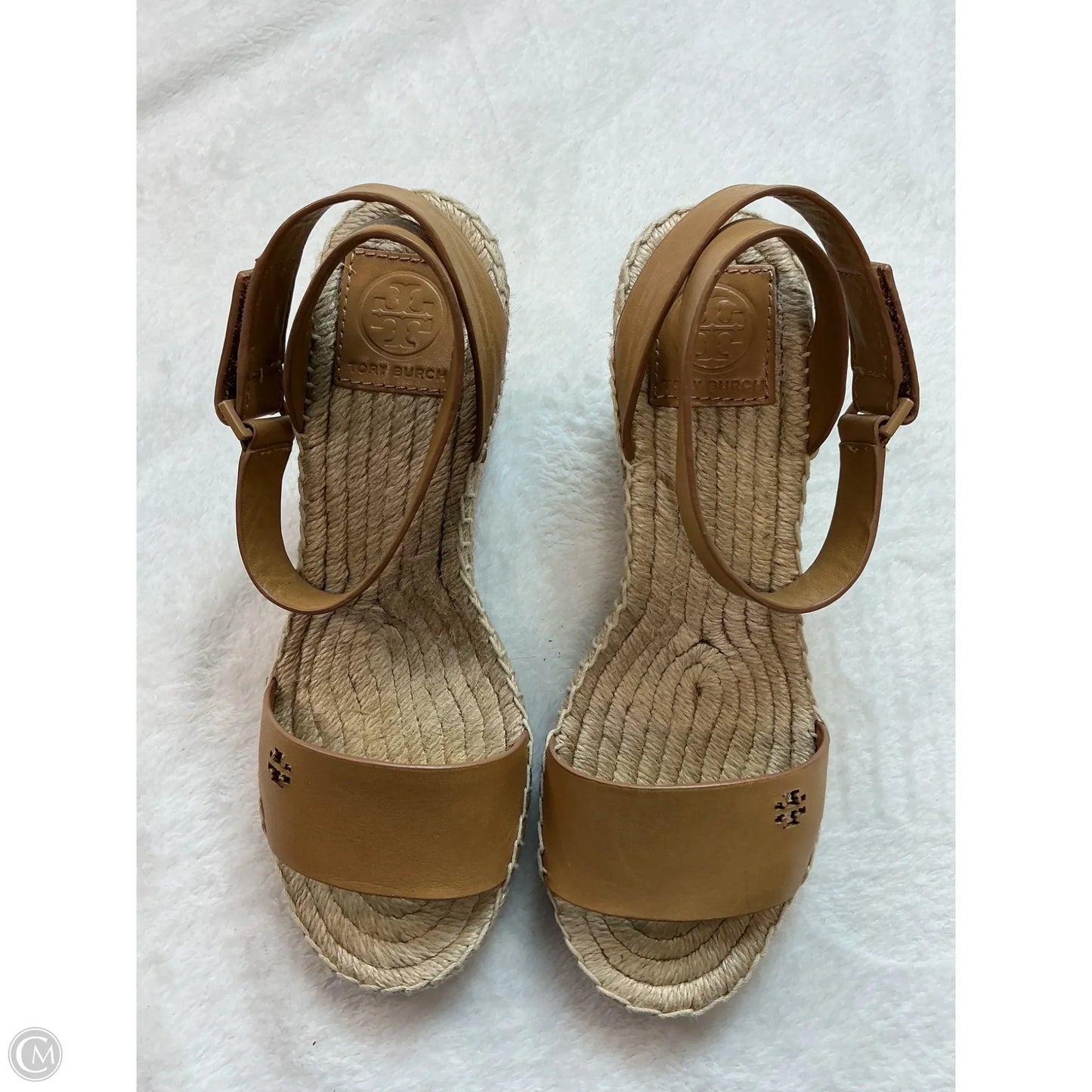 Sandals Designer By Tory Burch In Brown, Size: 6