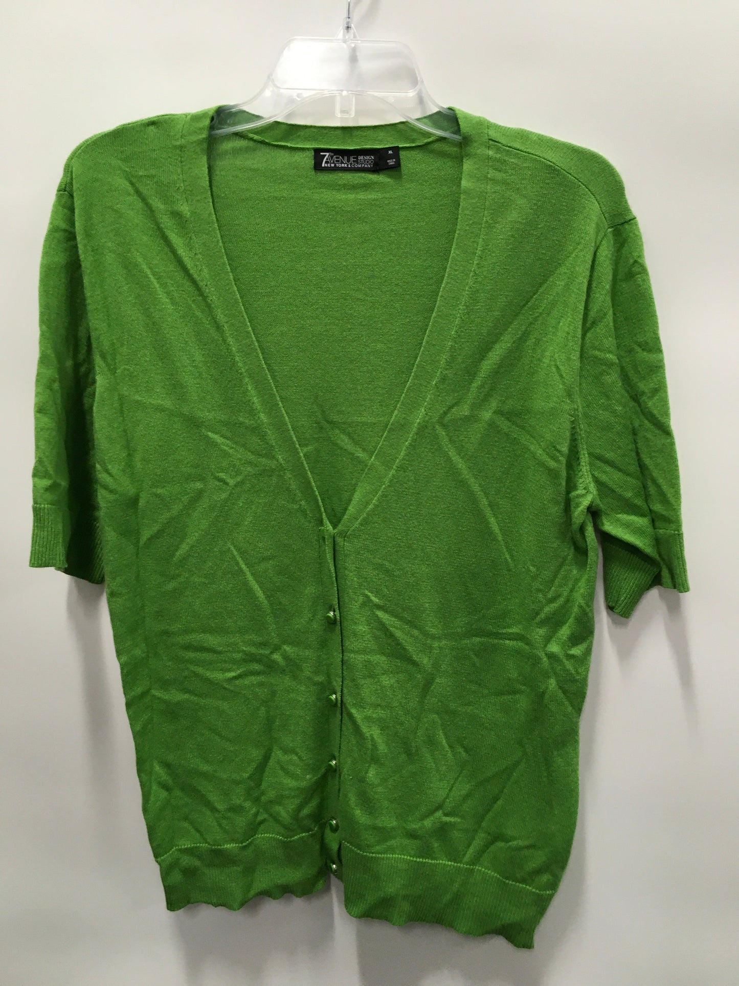 Green Cardigan New York And Co, Size Xl