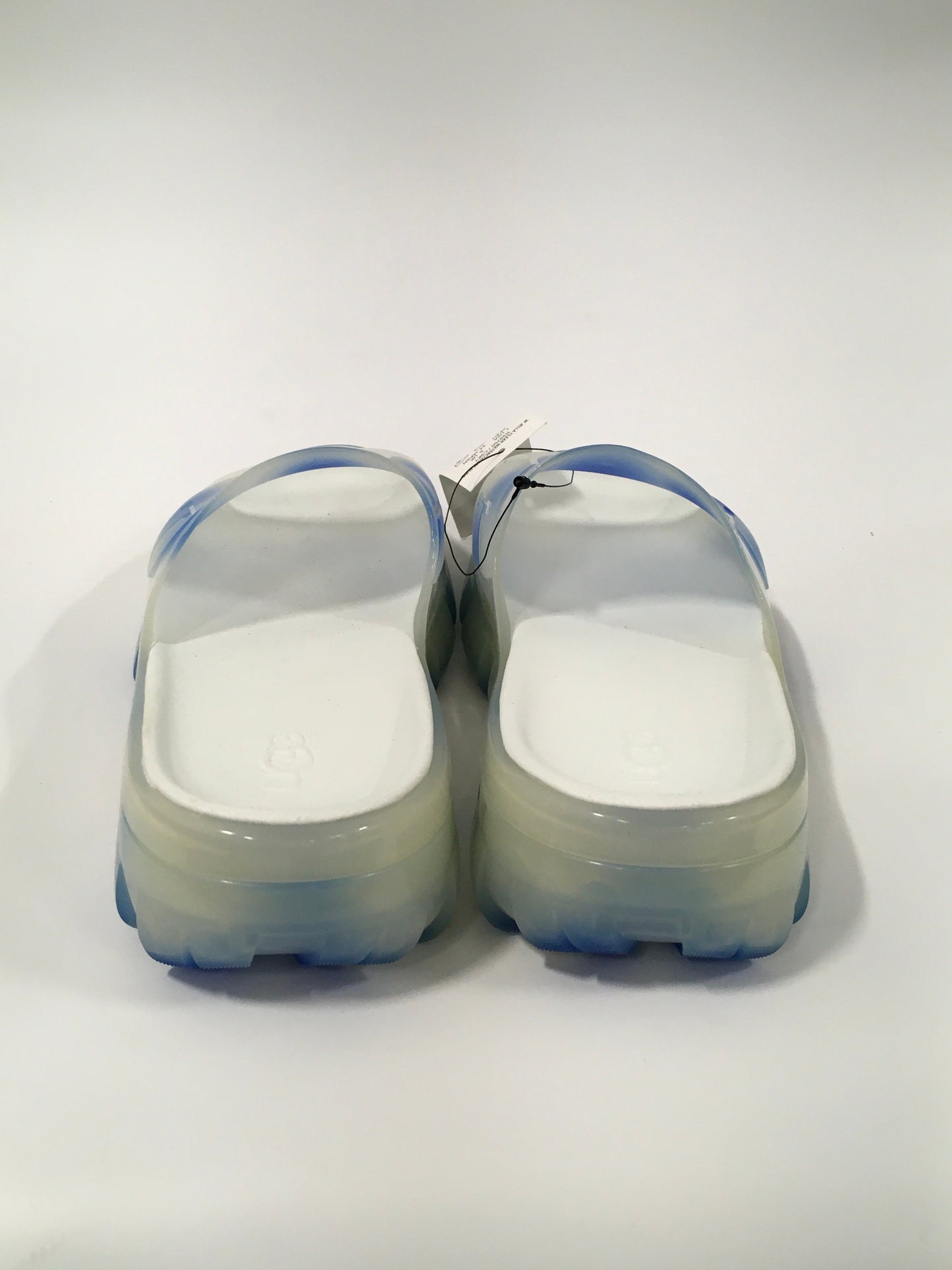 Blue Sandals Flats Ugg, Size 7