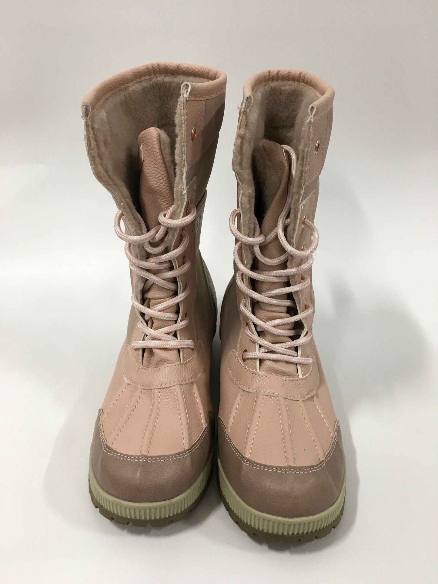 Pink Boots Snow London Fog, Size 9