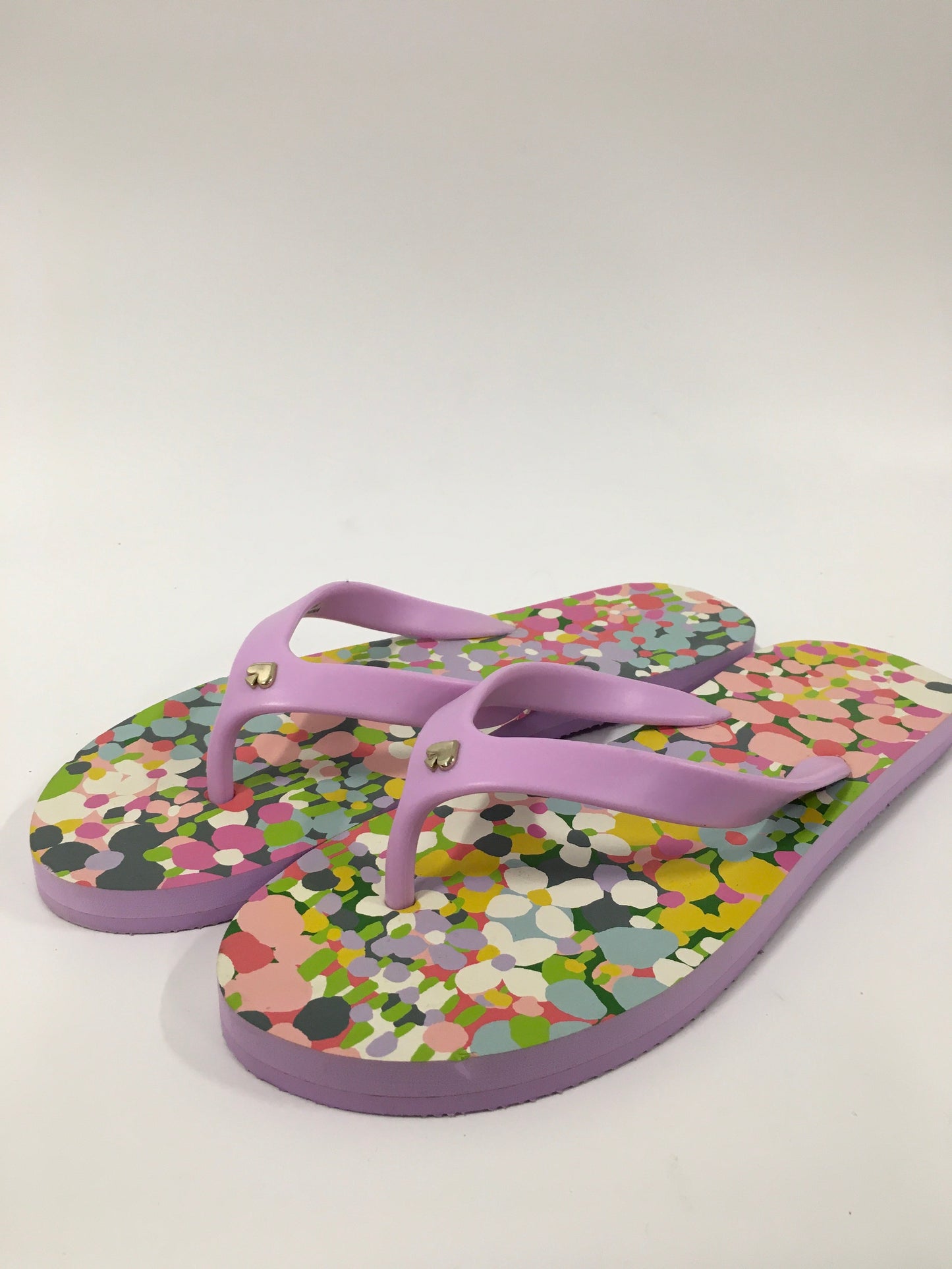 Multi-colored Sandals Flip Flops Kate Spade, Size 7