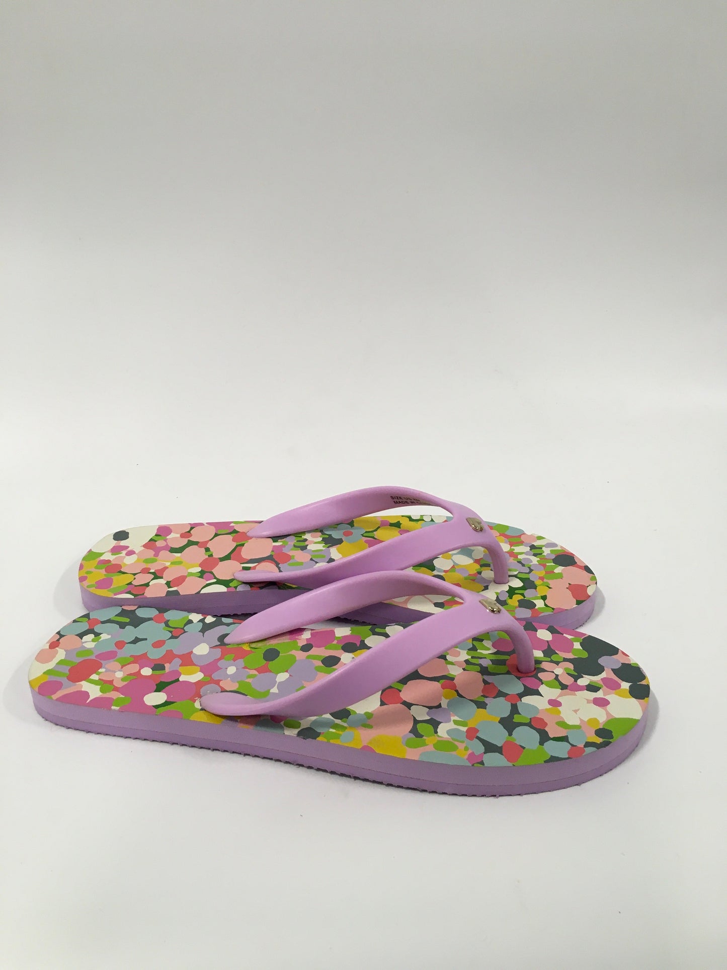 Multi-colored Sandals Flip Flops Kate Spade, Size 7