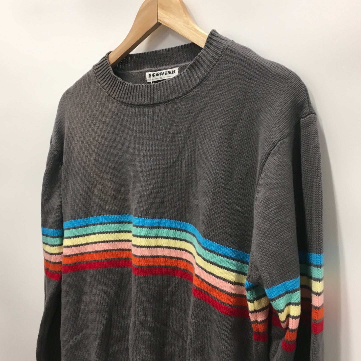 Grey Sweater Ecowish, Size Xl