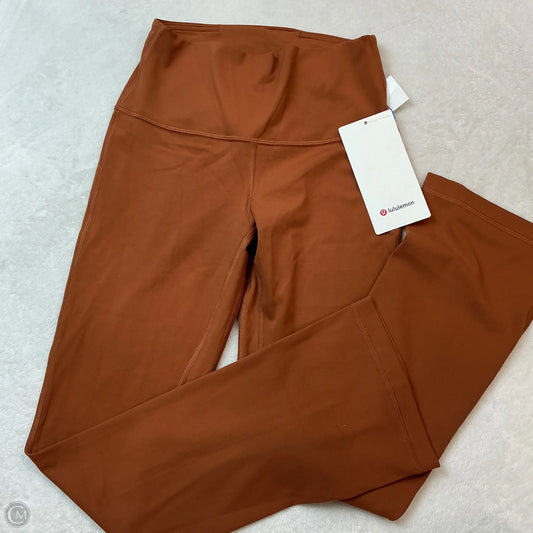 Athletic Leggings By Lululemon In Orange, Size: 6