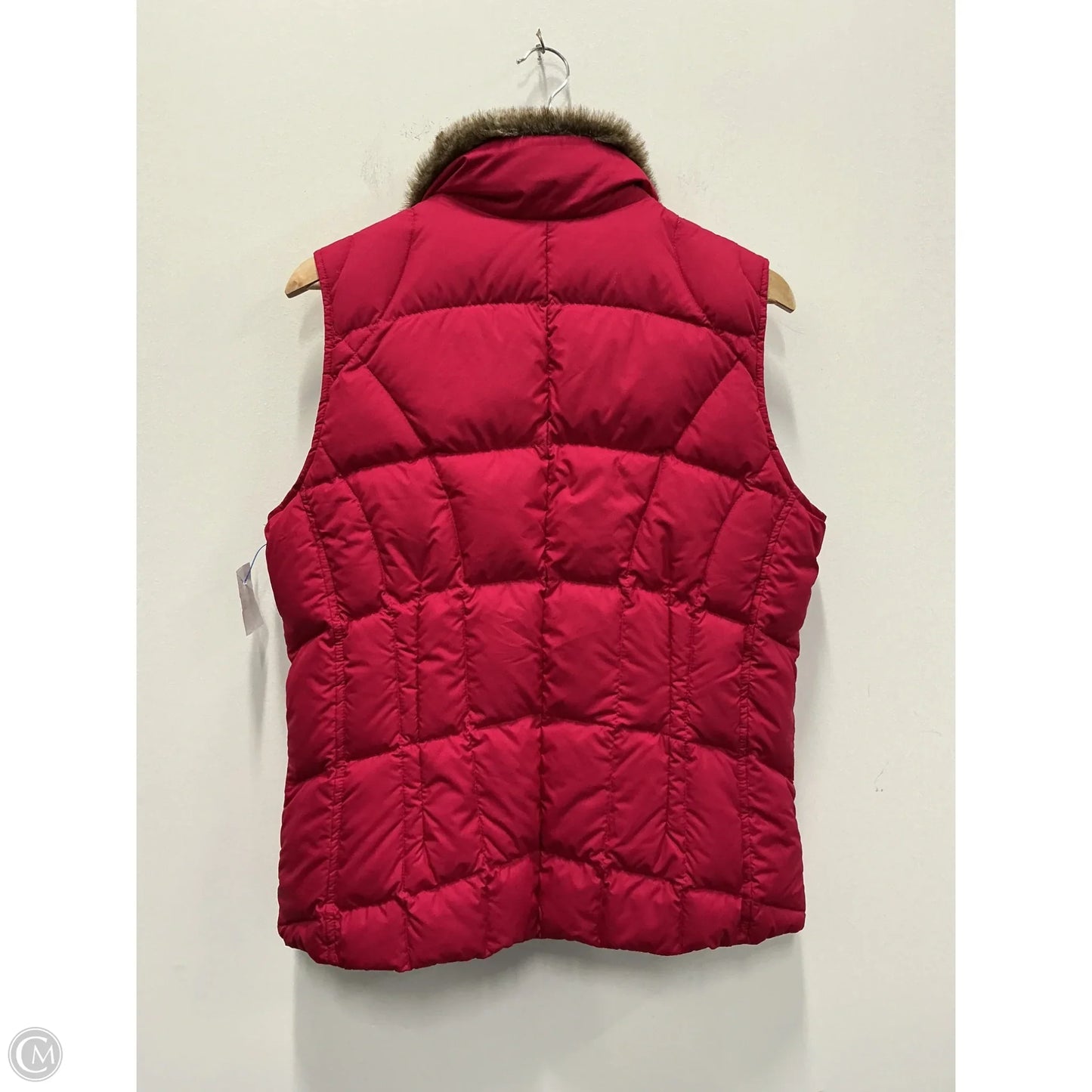 Vest Puffer & Quilted By Eddie Bauer In Pink, Size: L