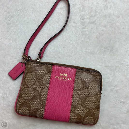 Wristlet Designer By Coach, Size: Small
