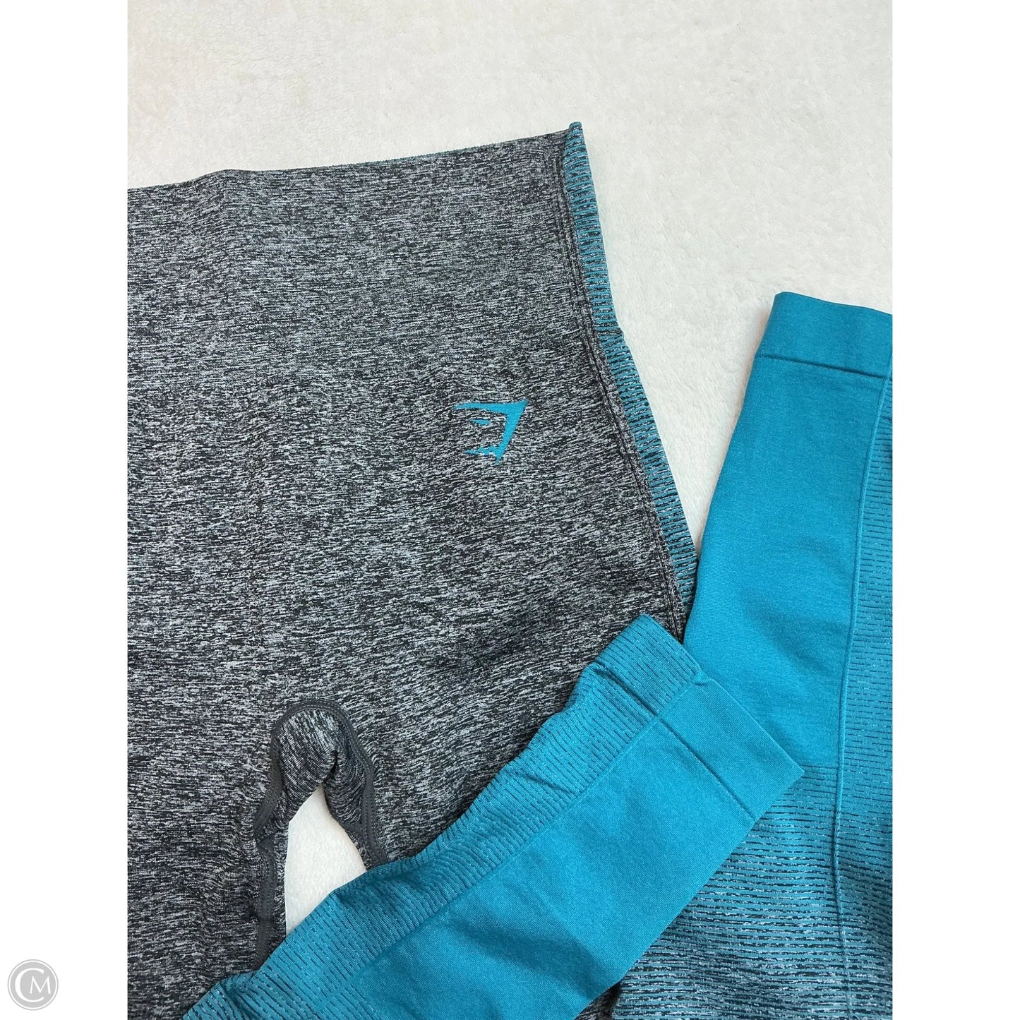Athletic Leggings By Gym Shark In Grey, Size: Xs