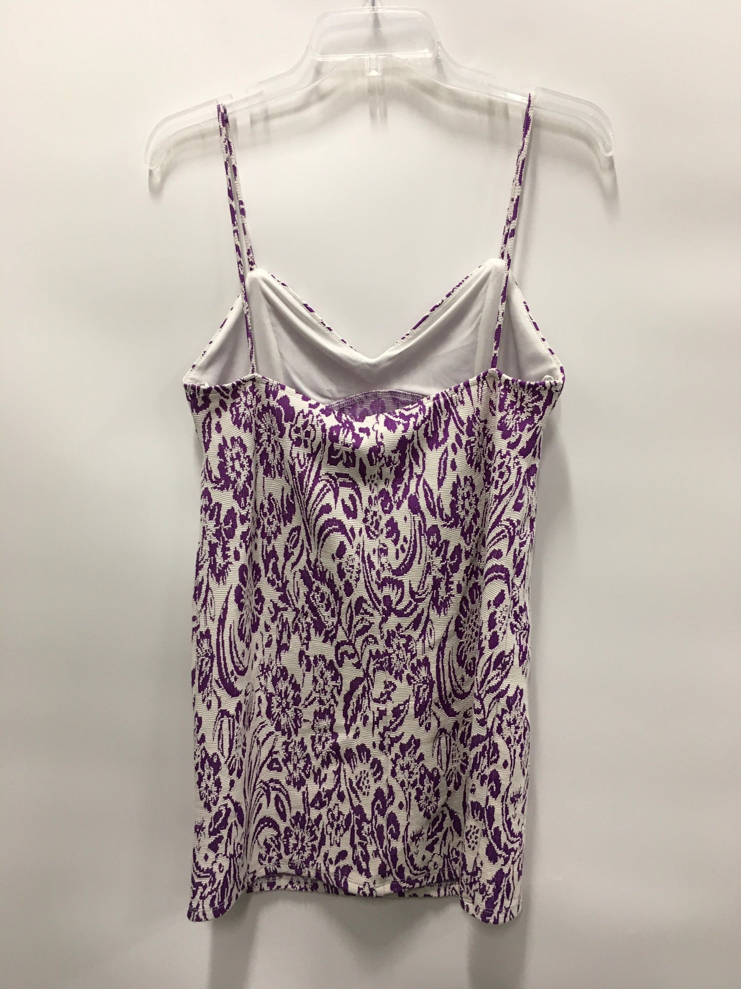 Purple Dress Casual Short Zara, Size M