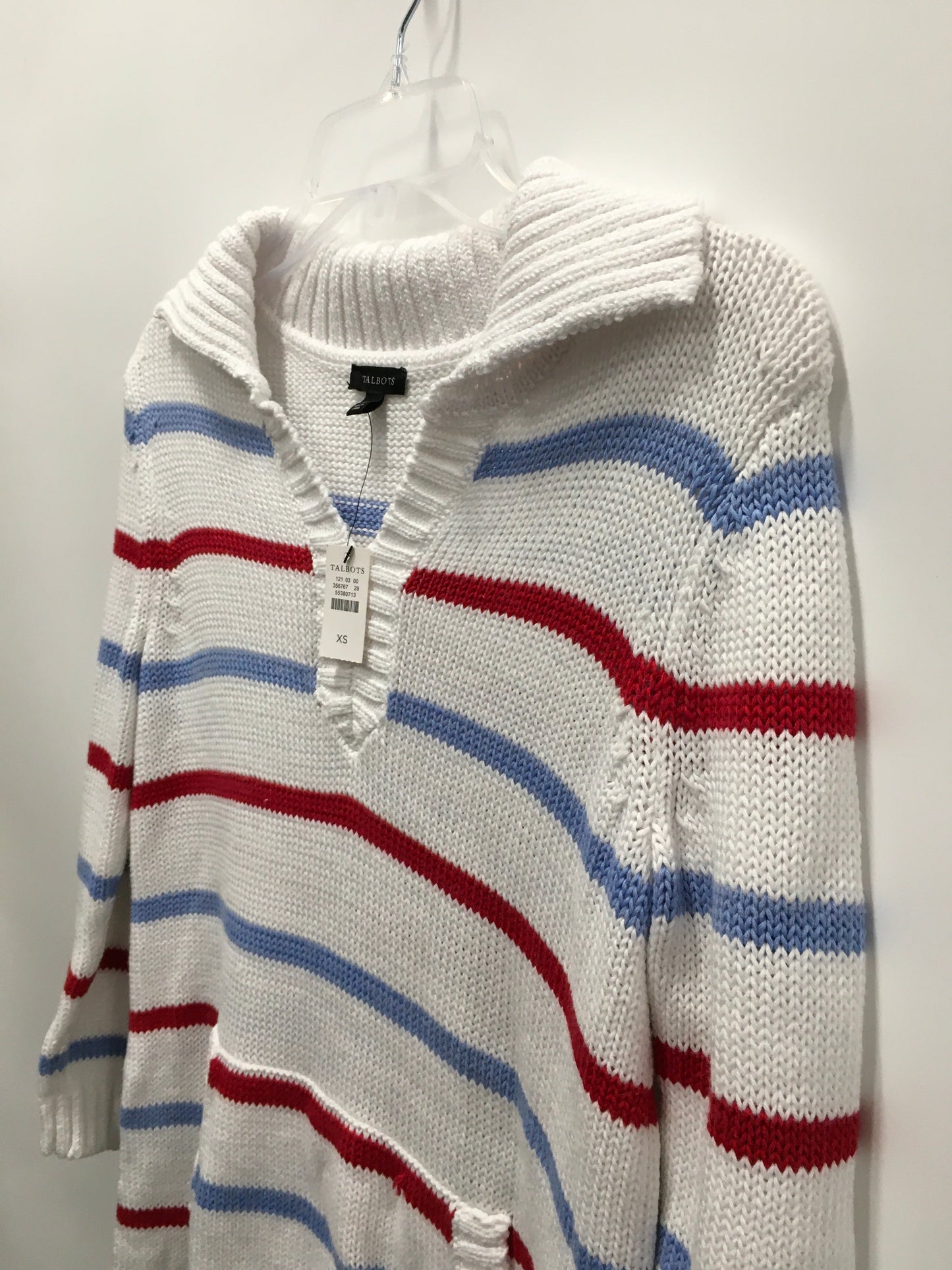 White Sweater Talbots, Size Xs