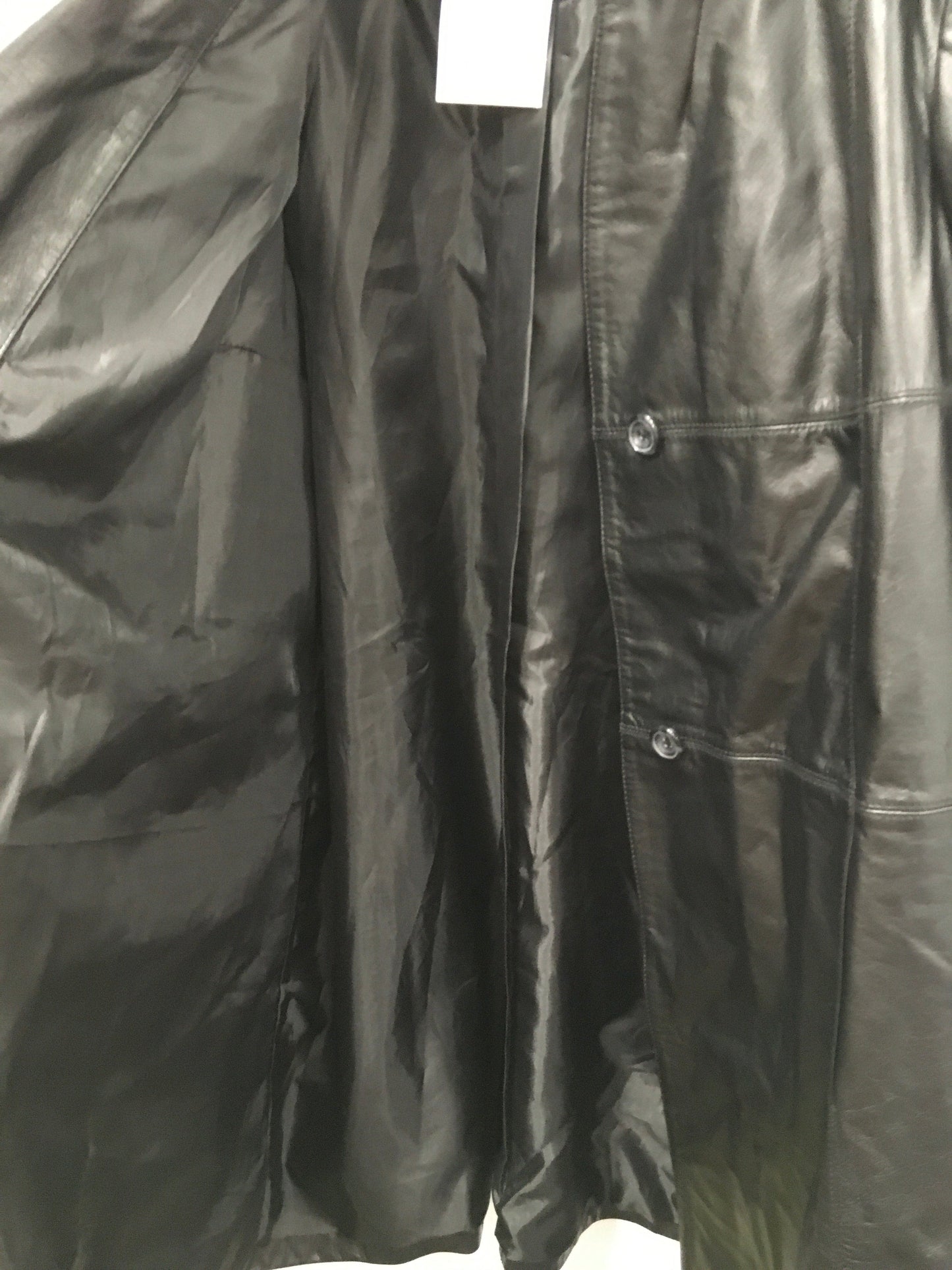 Black Jacket Leather Jessica London, Size 22