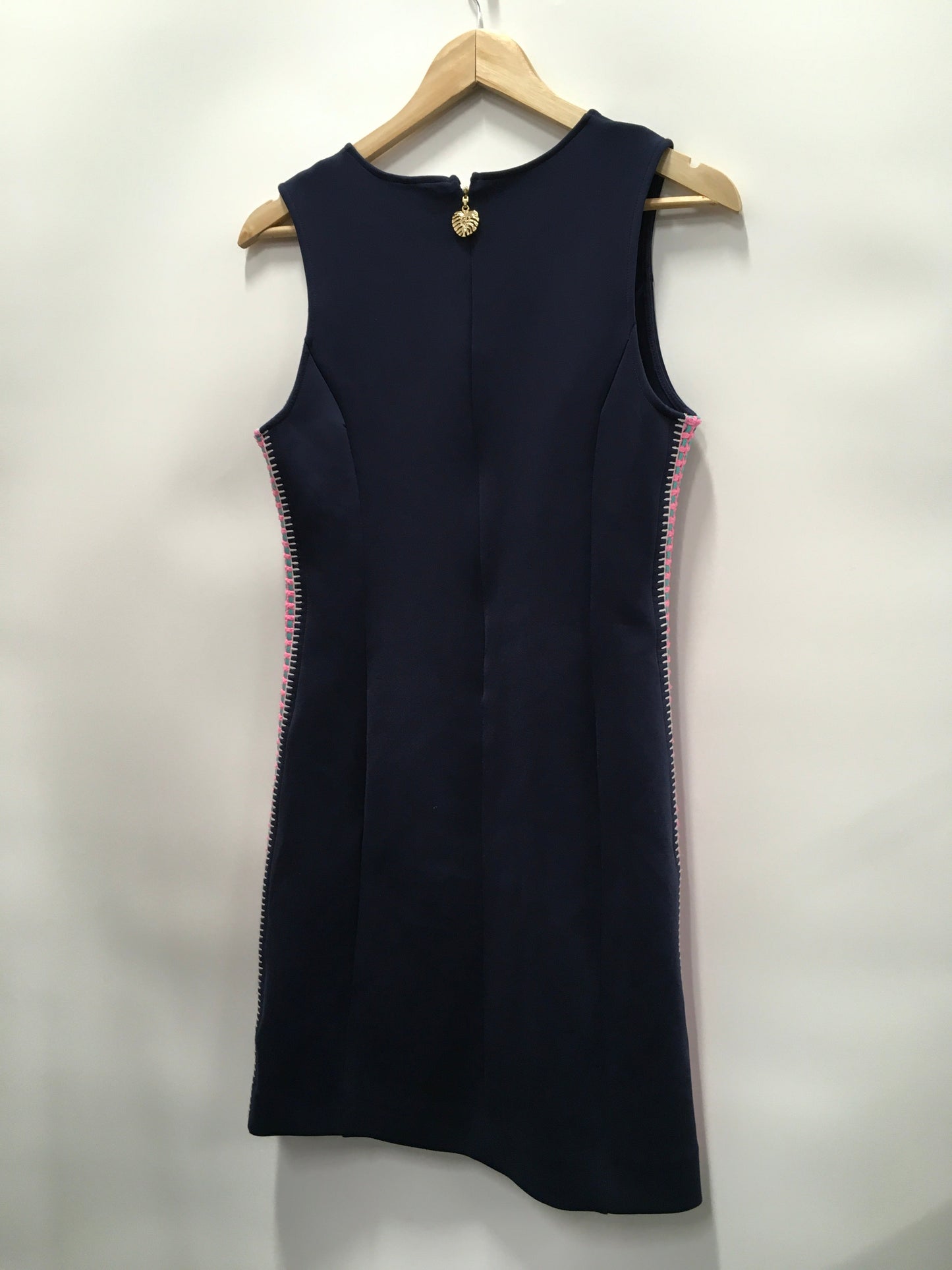 Dress Casual Midi By Lilly Pulitzer In Navy, Size: M