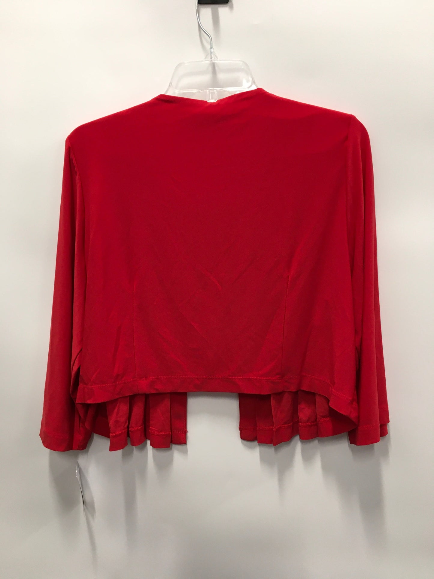 Red Cardigan Dannyandnicole, Size 1x