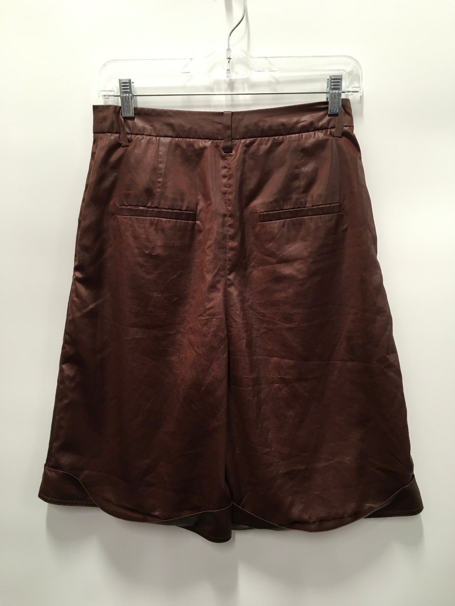Maroon Shorts Tibi, Size 2