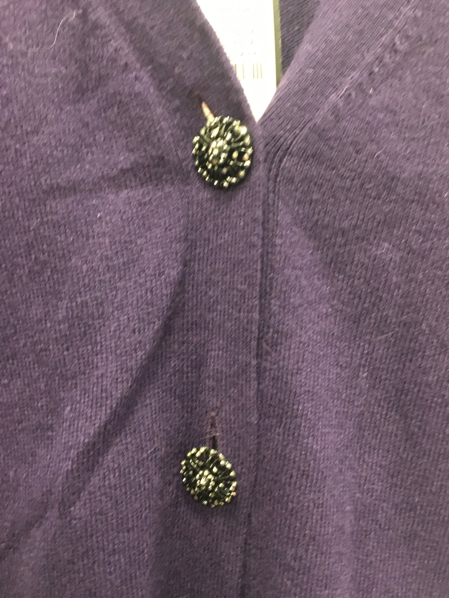 Purple Cardigan Talbots, Size Xs