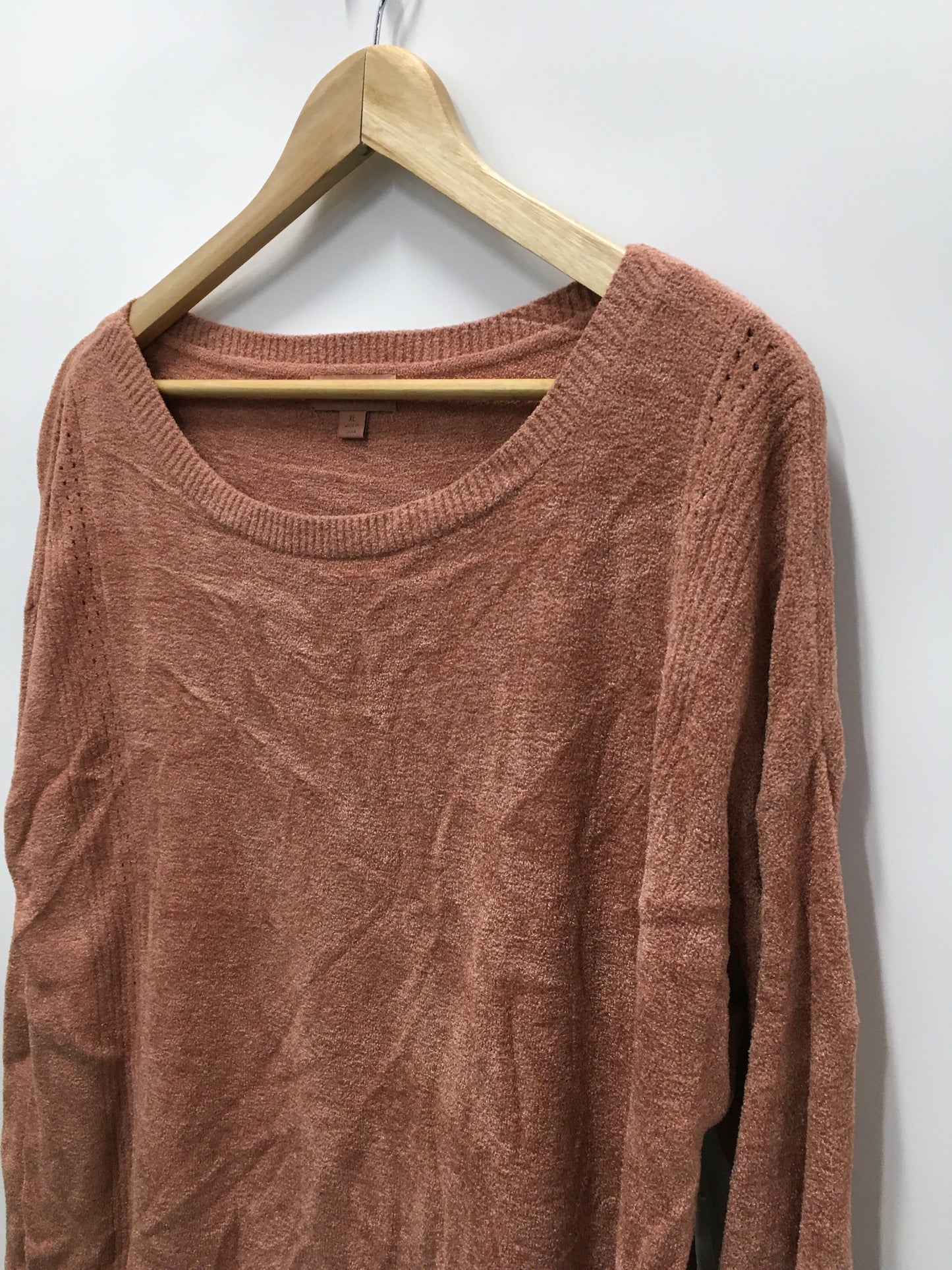 Rust Sweater Barefoot Dreams, Size Xl