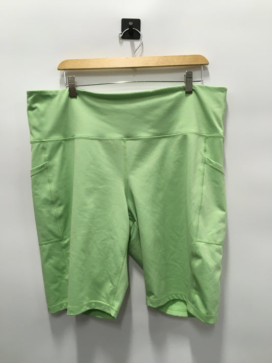 Green Athletic Shorts Ideology, Size Xxl