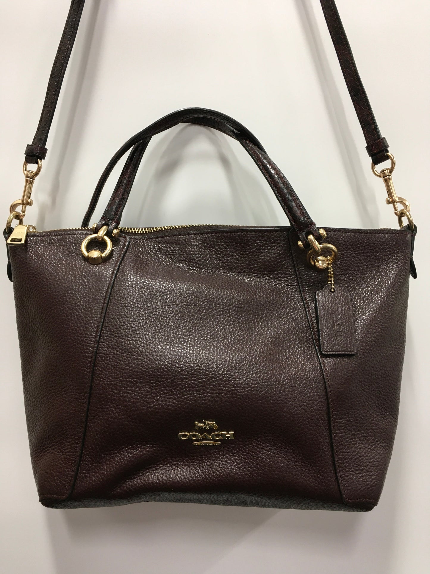 Handbag Designer By Coach, Size: Medium