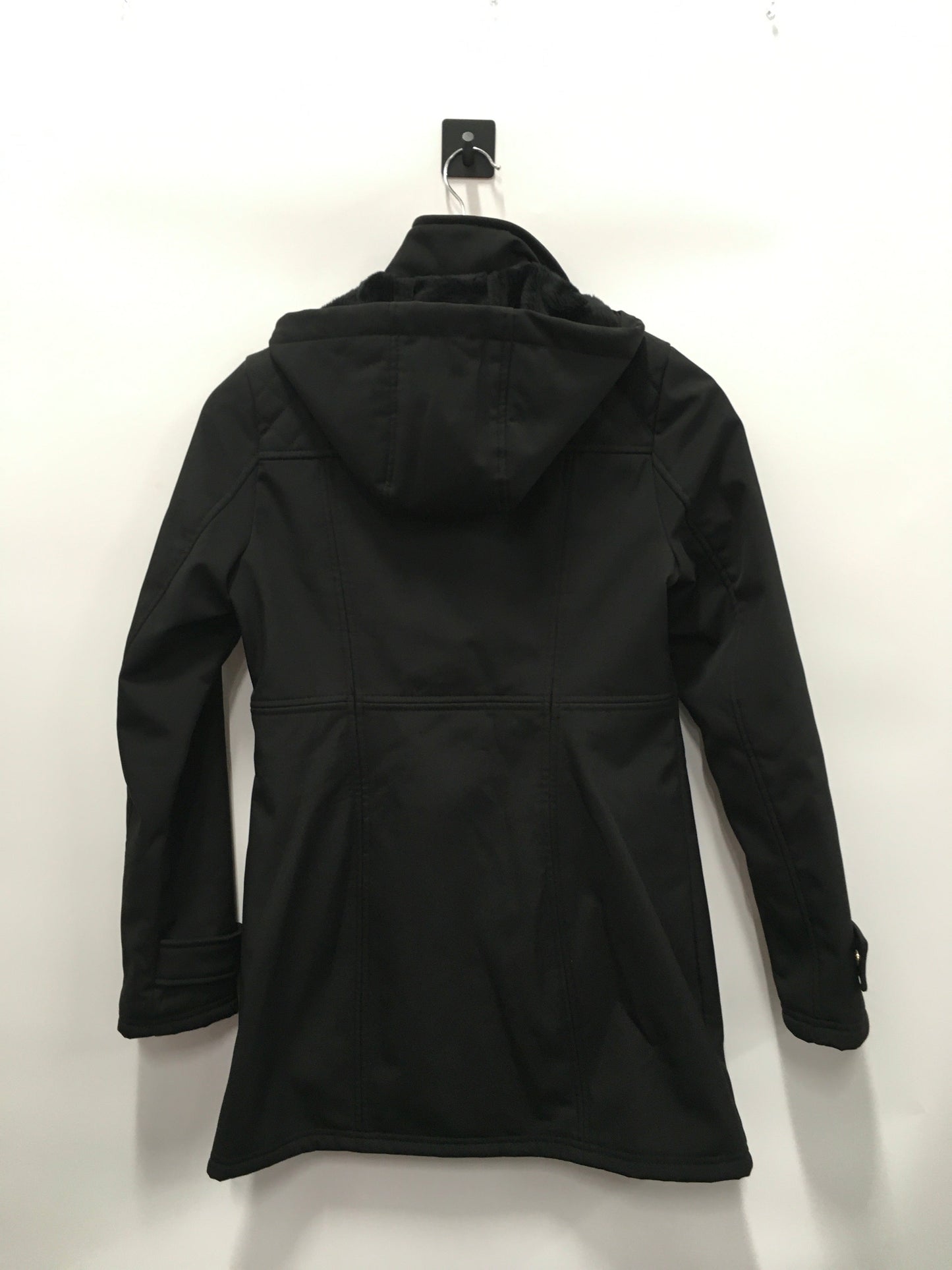 Black Coat Puffer & Quilted Michael By Michael Kors, Size Petite   Xs