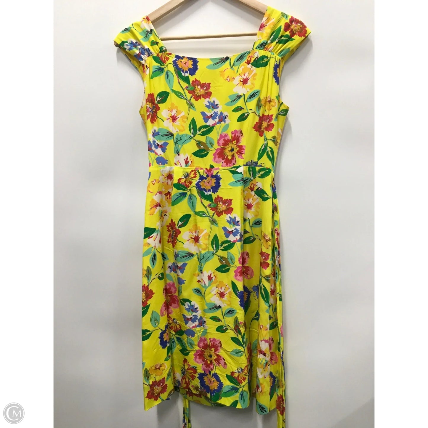 Dress Designer By Kate Spade In Yellow, Size: 4