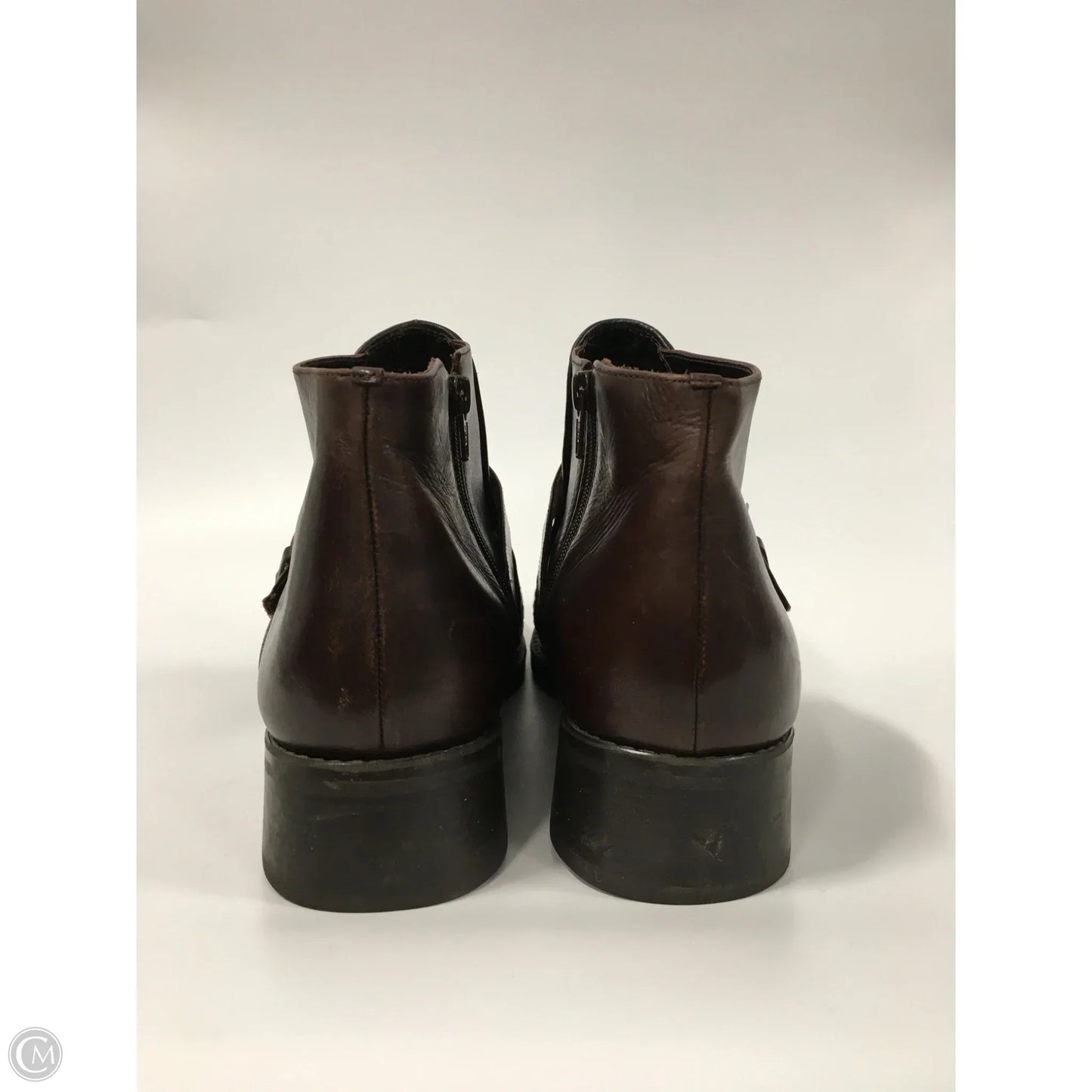 Boots Ankle Flats By Brighton In Brown, Size: 9