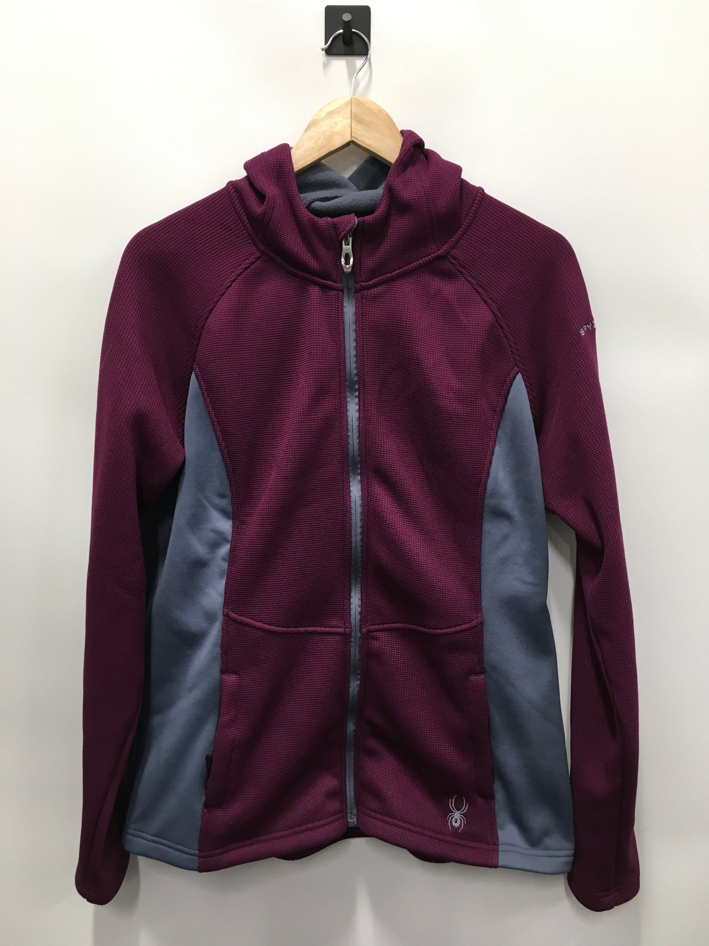 Purple Athletic Jacket Spyder, Size Xl