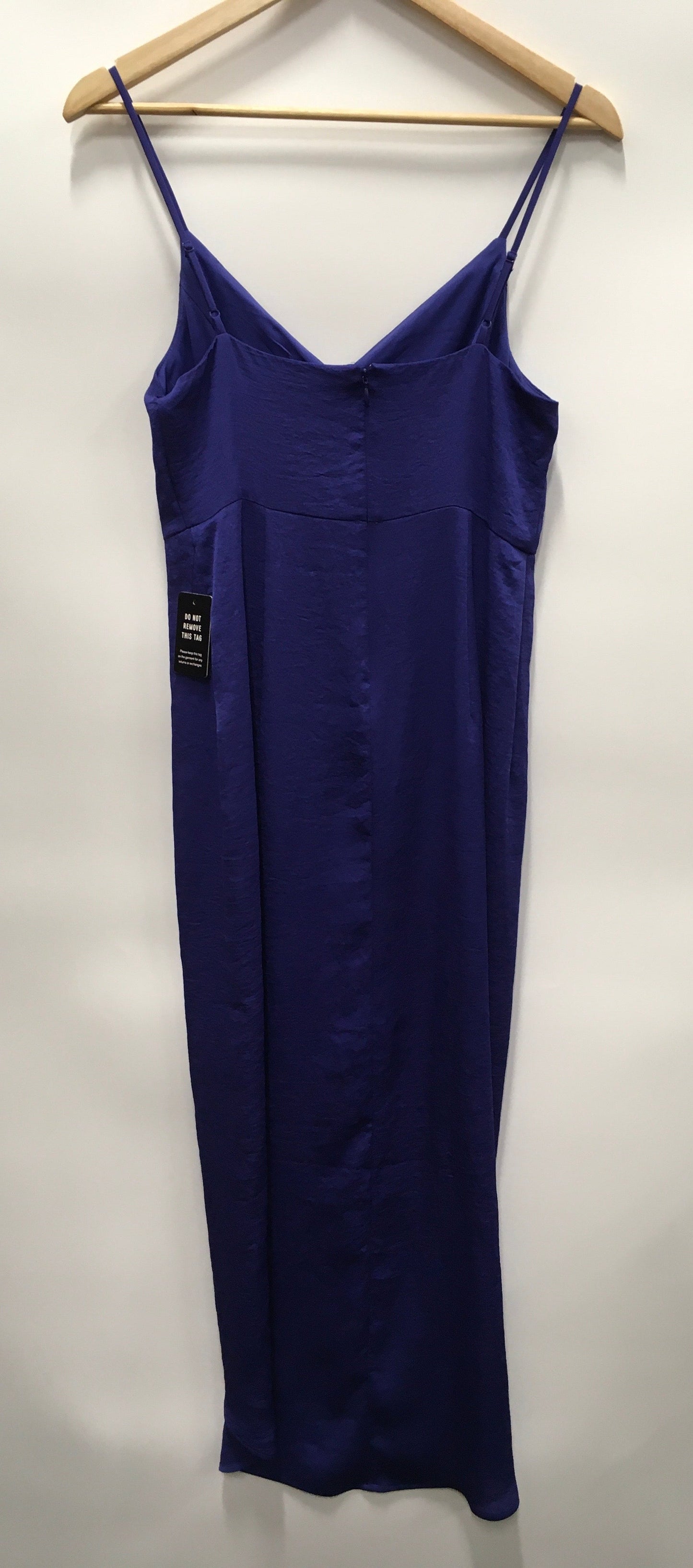 Blue Dress Casual Maxi Express, Size S