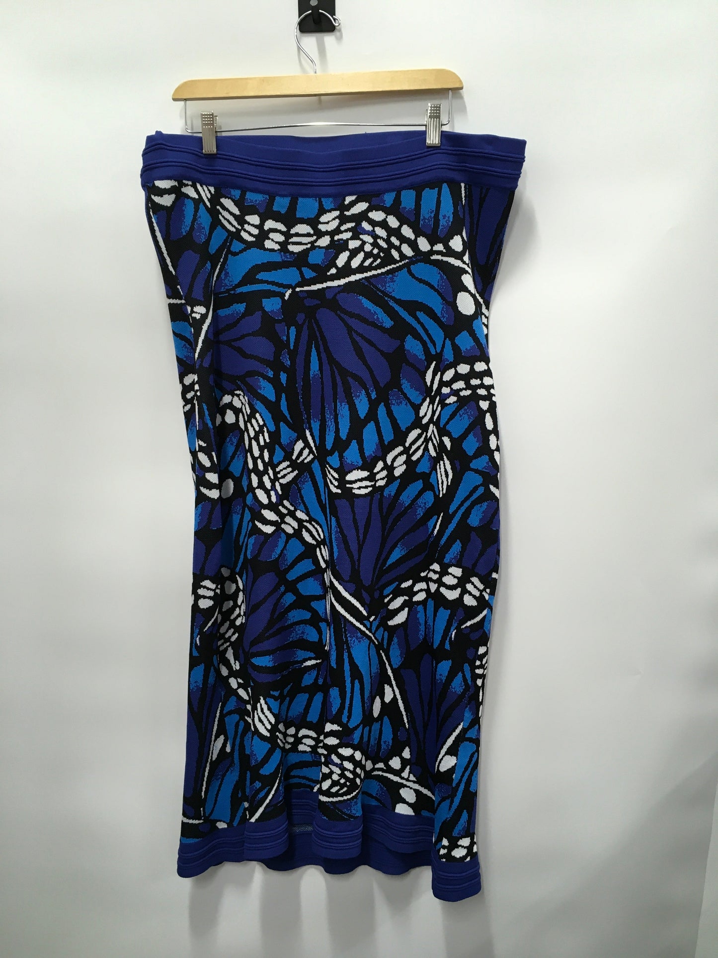 Blue Skirt Maxi New York And Co, Size 1x