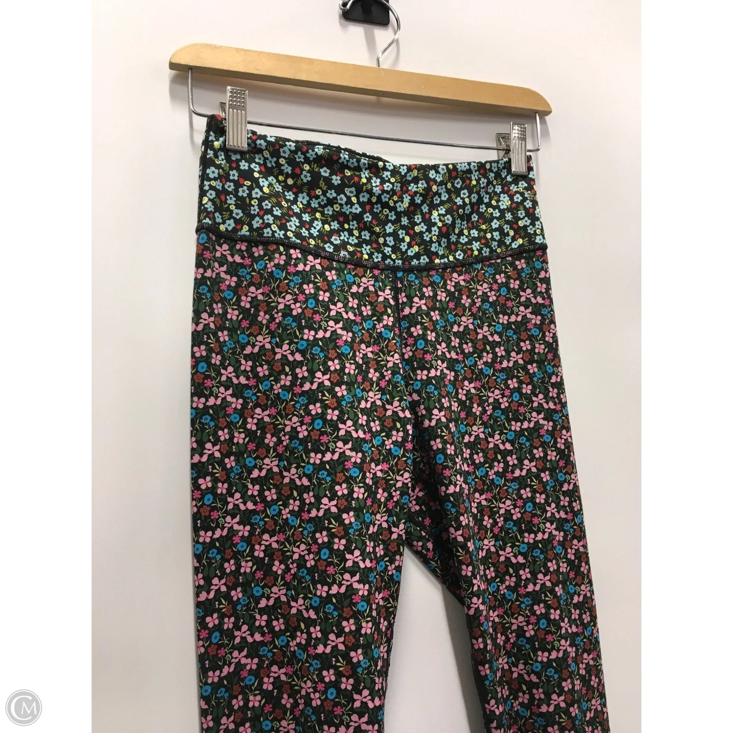 Athletic Leggings By Nike In Floral Print, Size: S