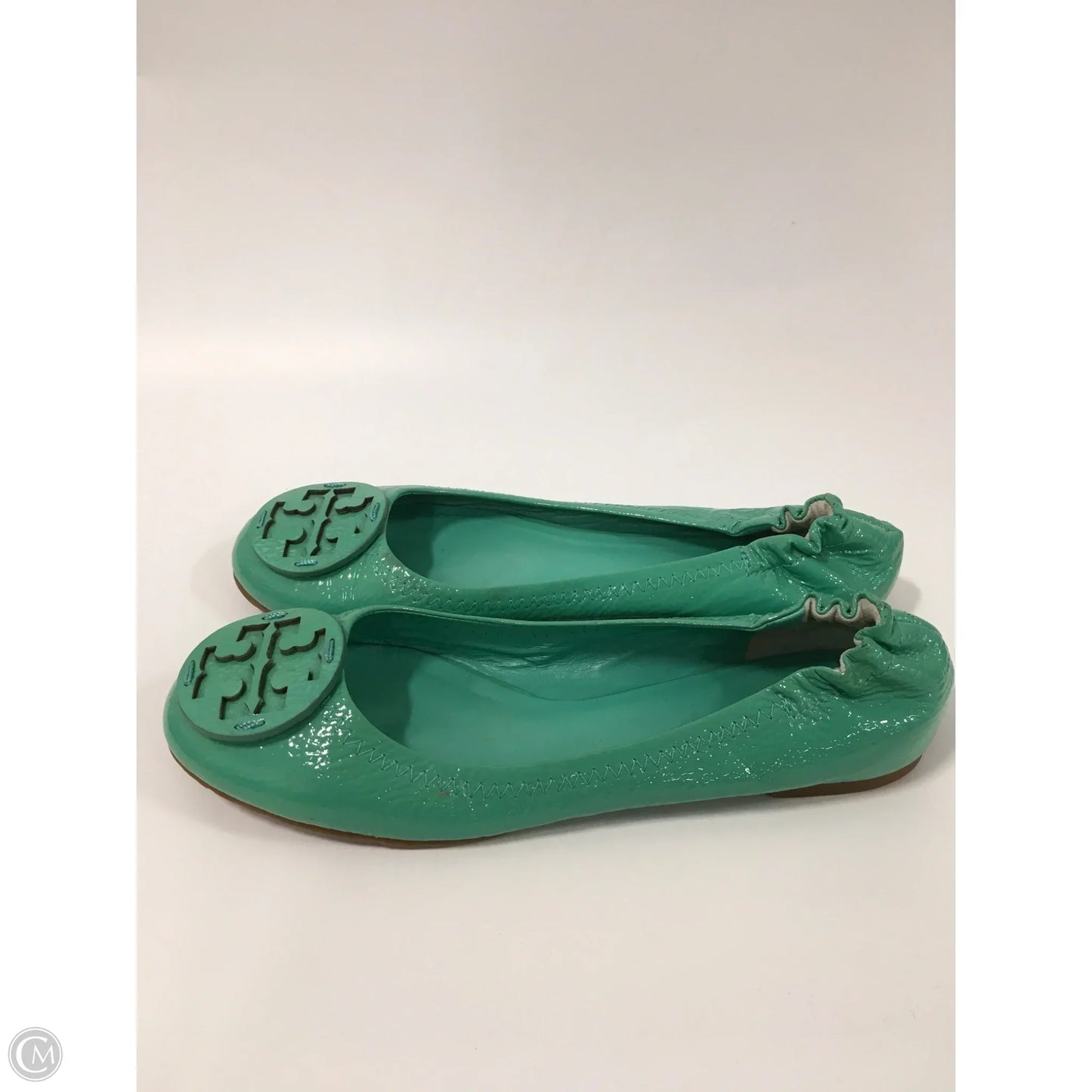 Shoes Designer By Tory Burch In Green, Size: 9