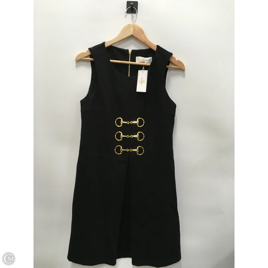 Dress Party Short By Julie Brown In Black & Gold, Size: M