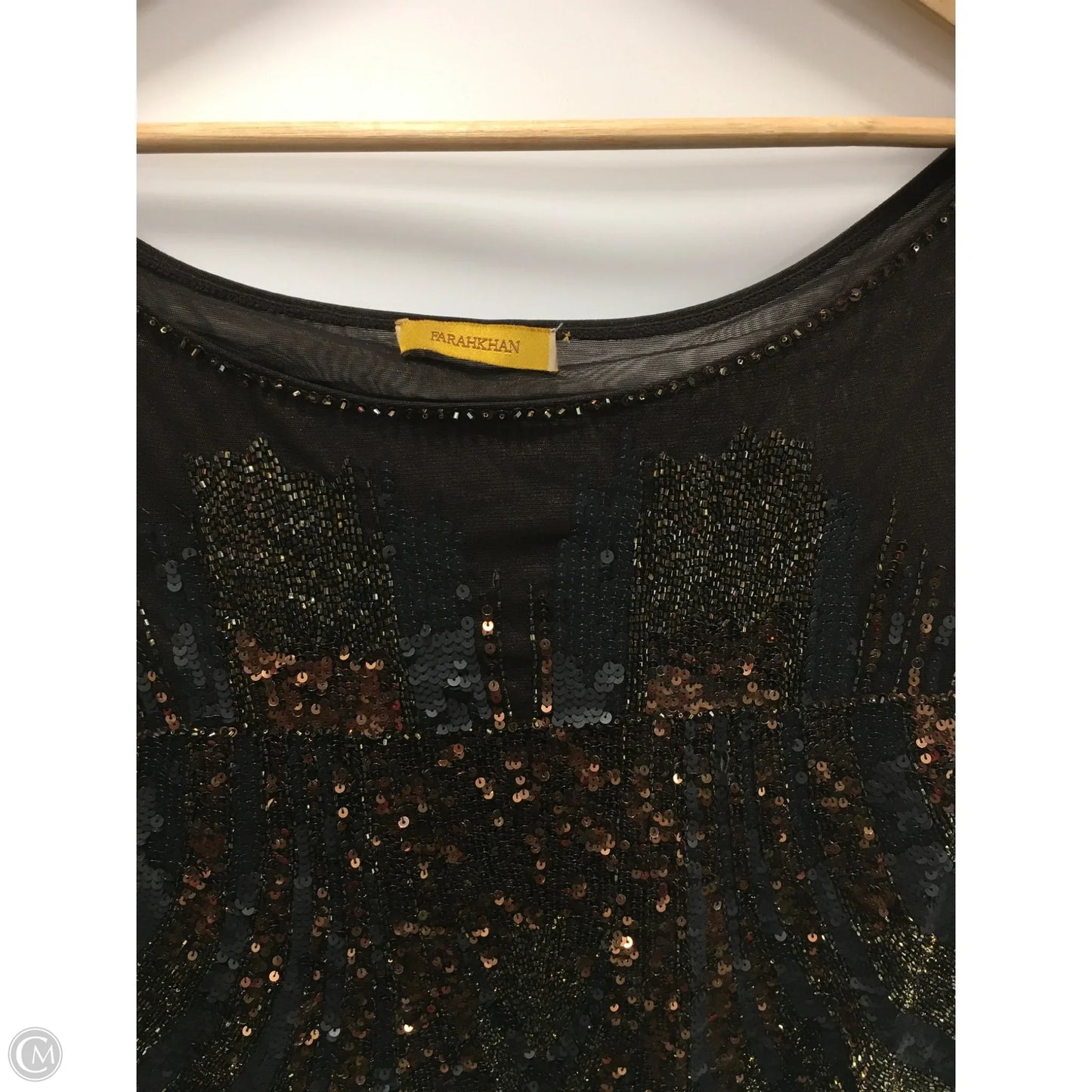 Dress Party Short By Farahkhan In Brown, Size: Xs