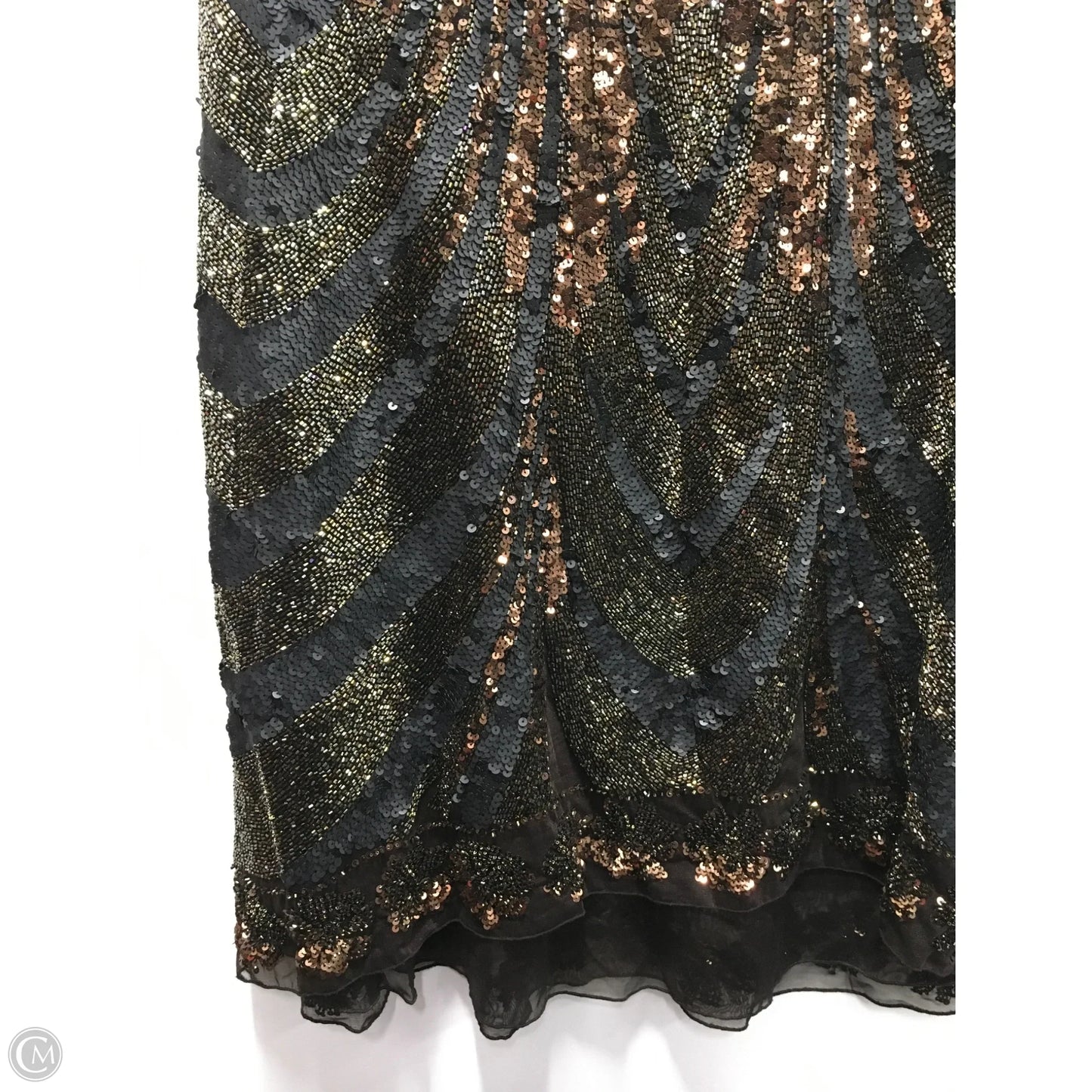Dress Party Short By Farahkhan In Brown, Size: Xs