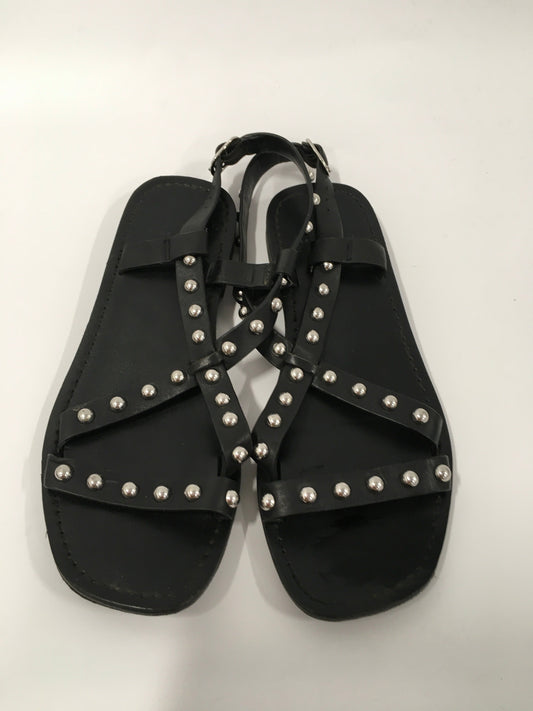 Black Sandals Designer Marc Fisher, Size 7