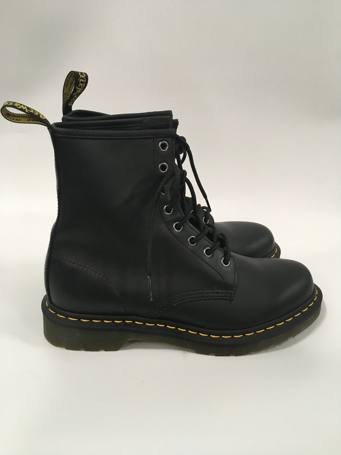 Black Boots Combat Dr Martens, Size 10