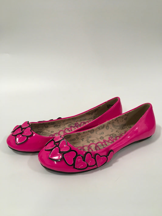 Pink Shoes Flats Betseyville, Size 7.5