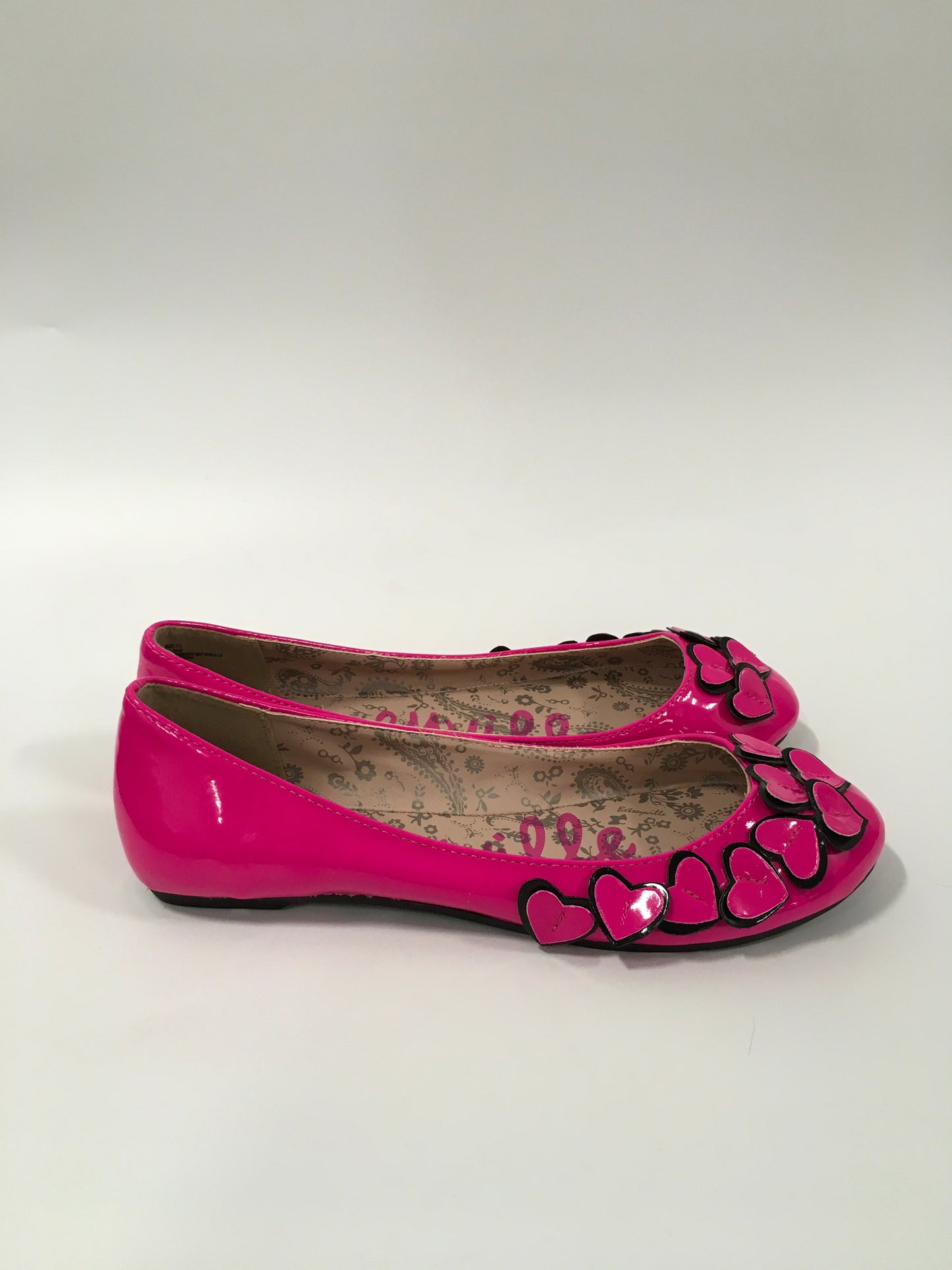 Pink Shoes Flats Betseyville, Size 7.5