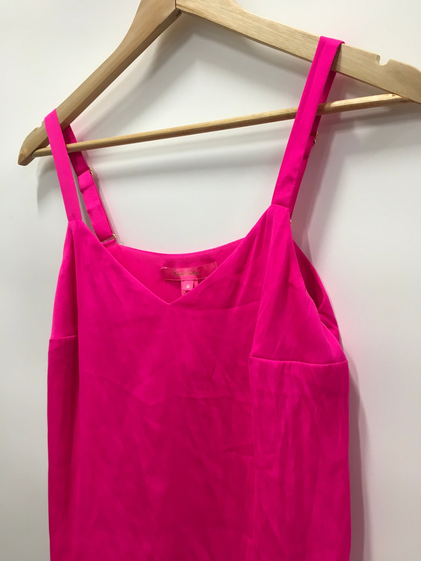 Pink Top Sleeveless Basic Lilly Pulitzer, Size 0