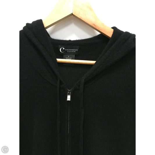 Sweatshirt Hoodie By Clothes Mentor In Black, Size: L