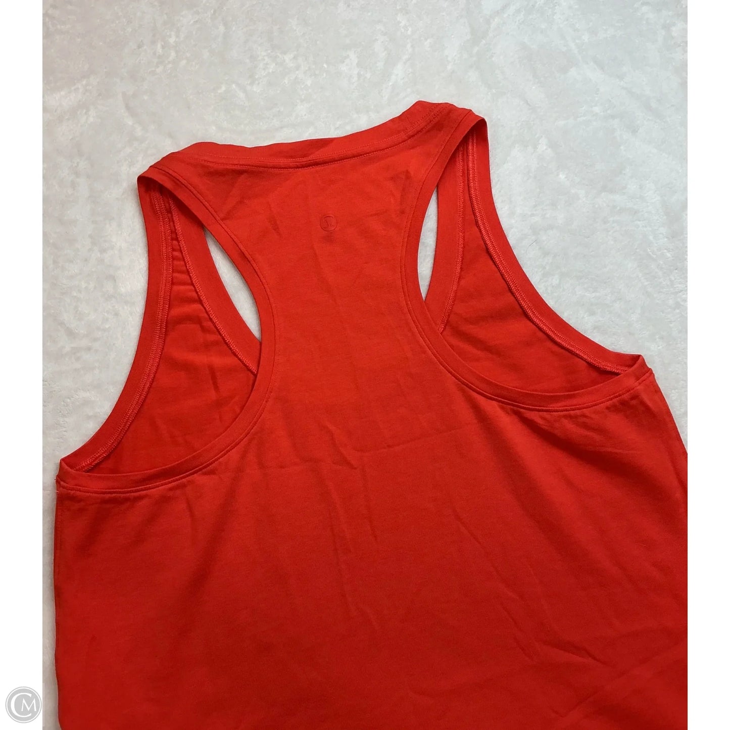 Athletic Tank Top By Lululemon In Orange, Size: 8