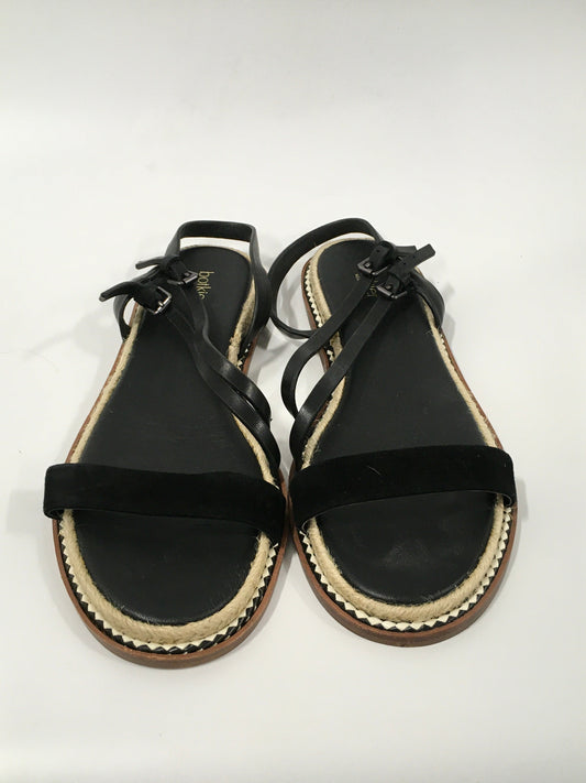 Black Sandals Flats Botkier, Size 8