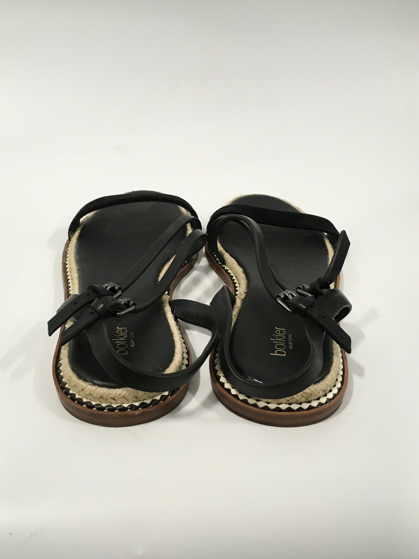Black Sandals Flats Botkier, Size 8