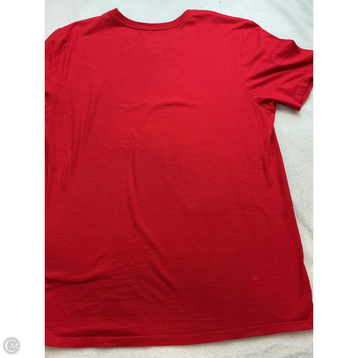 Top Short Sleeve Basic By Nike In Red, Size: M